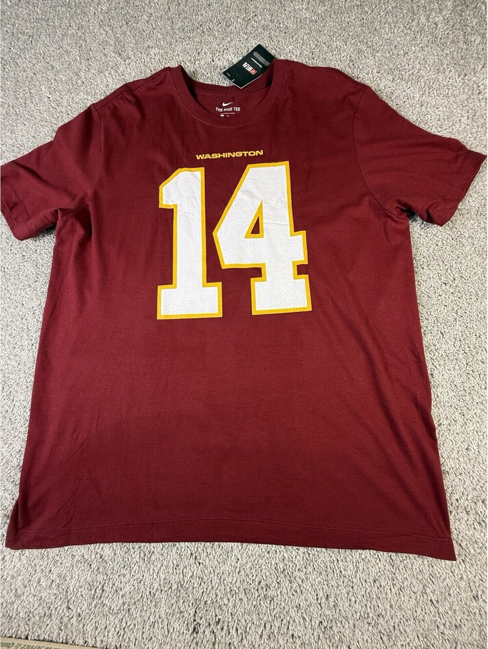 NEW Nike Washington Commanders Ryan Fitzgerald Football T Shirt Men’s Size XL
